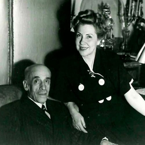 Gregorio Martinez Sierra y Catalina Bárcena