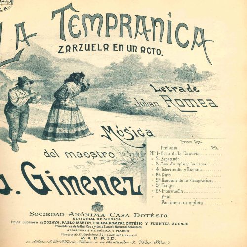 La Tempranica, de Gerónimo Giménez