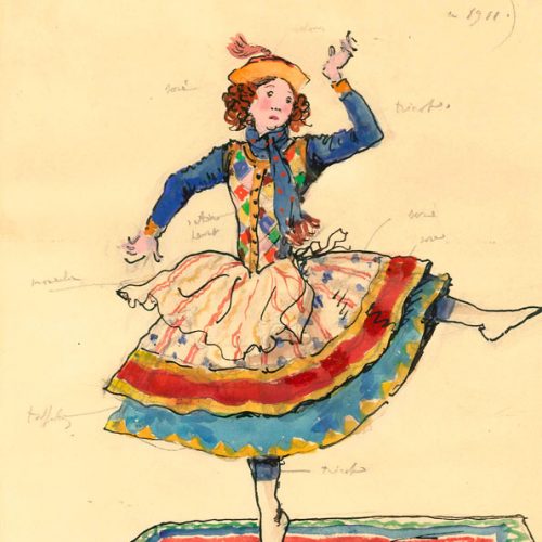 Alexander Benois – Petrouchka – 1920