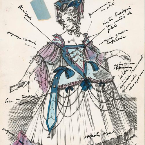 Francisco Nieva – La marquesa Rosalinda – 1970