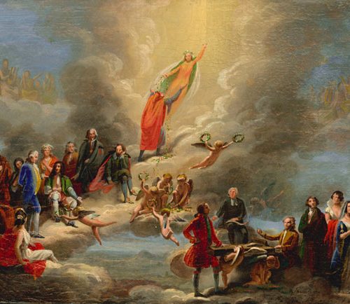 Giovanni Busato – 1806-1866 – Telón de embocadura para el Teatro de Trieste – 1840