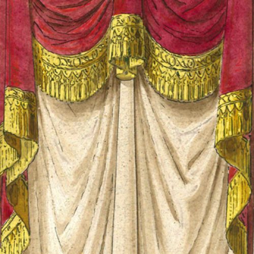 José Mª Avrial – Telón de embocadura – 1850