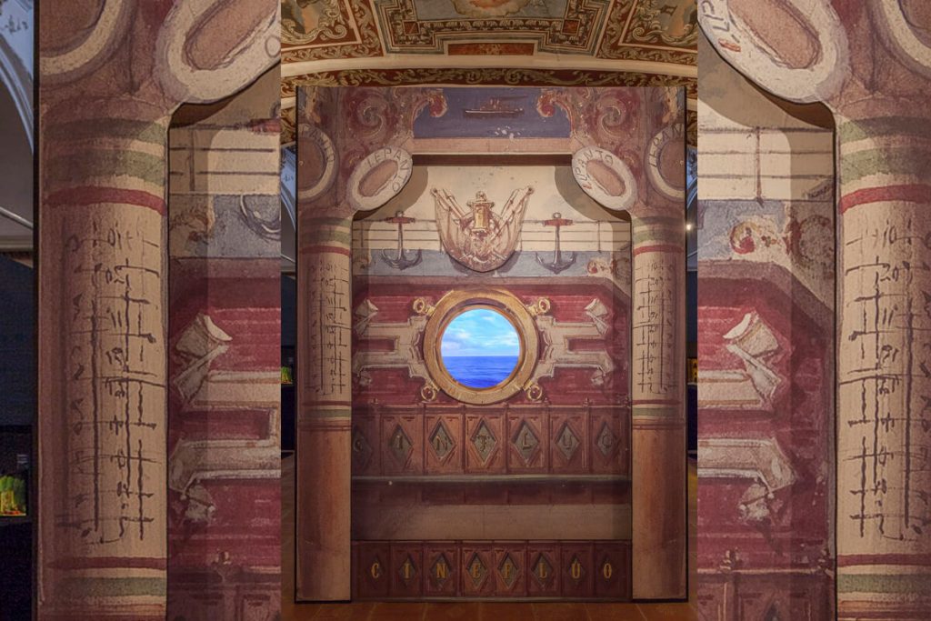 El Cinefluo: Navegación simulada por Giorgio Busato - Exposición Temporal