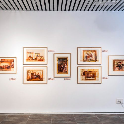 Los abrazos de la Farandula (José Carlos Nievas) - Picasso y Dalí en el Teatro - Exposición Temporal