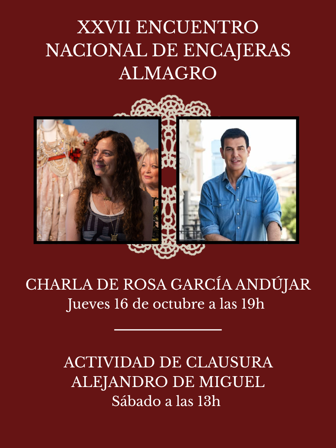 XXVII ENCUENTRO NACIONAL DE ENCAJERAS ALMAGRO_newsletter