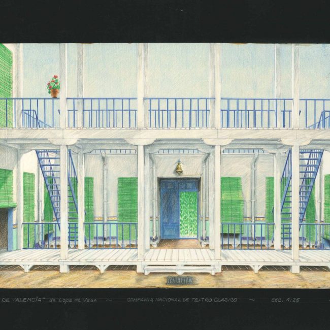Escenografía Los locos de Valencia de Carlos Cytrynowski