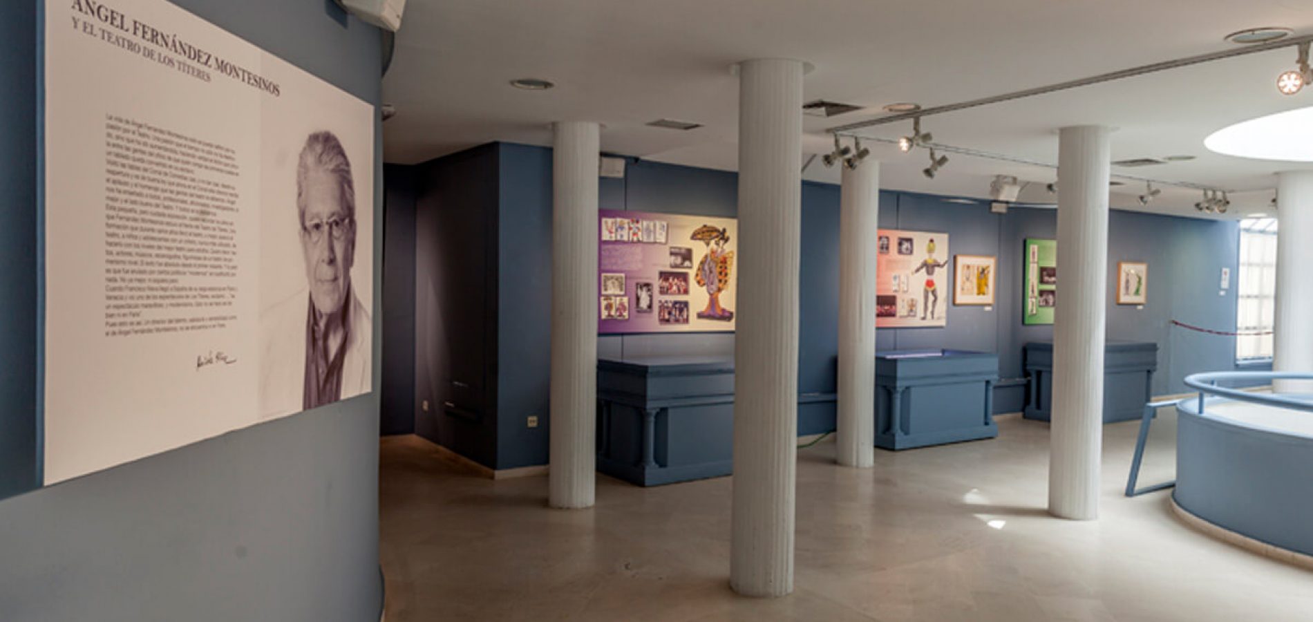 Ángel Fernandez Montesinos y el Teatro Nacional de Juventudes, Los Títeres - Exposición Temporal