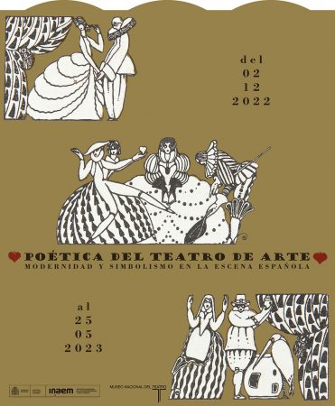 Cartel Poética del Teatro de Arte. Modernidad y simbolismo en la escena española - Exposición Temporal