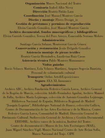 Cartel Poética del Teatro de Arte. Modernidad y simbolismo en la escena española - Exposición Temporal