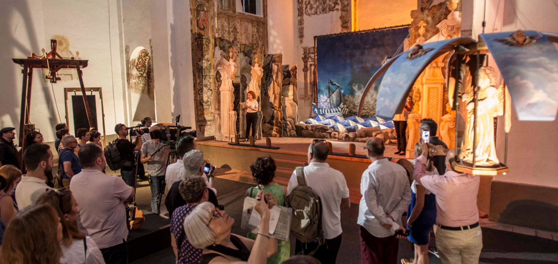 El arte de crear Ilusiones: Sonido, luz e ingeniería en el teatro barroco - Exposición Temporal
